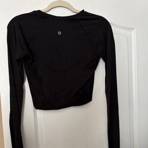 lululemon athletica Black Long Sleeve Top